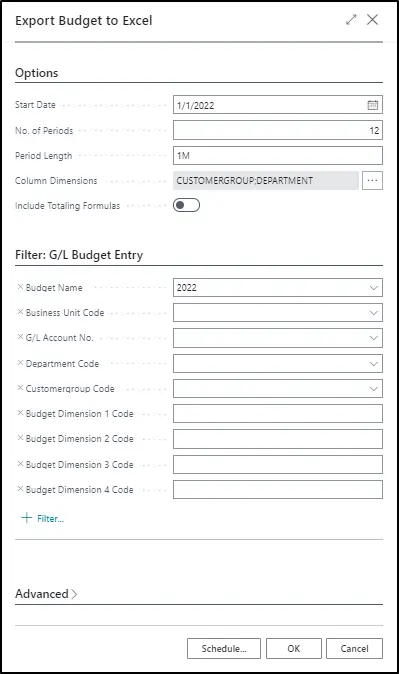 export-budget-example