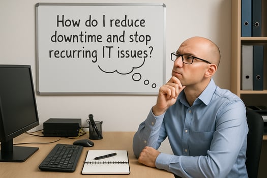 How do I reduce downtime and stop recurring IT issues?