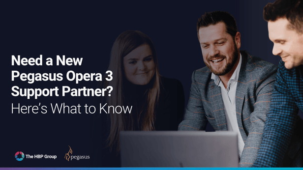 Need a New Pegasus Opera 3 Support Partner? Here's What to Know