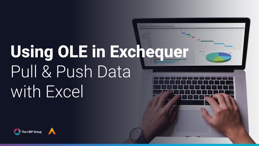 Exchequer OLE linking Exchequer and Microsoft Excel to pull data and push updates
