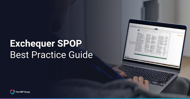 Exchequer SPOP Best Practice Guide