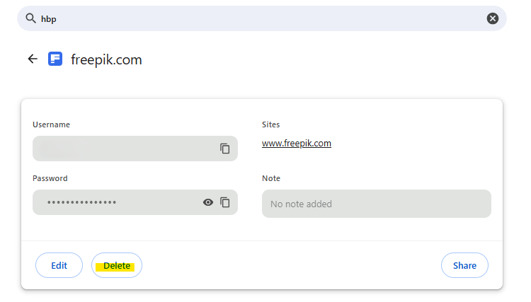 Google Password Manager 3