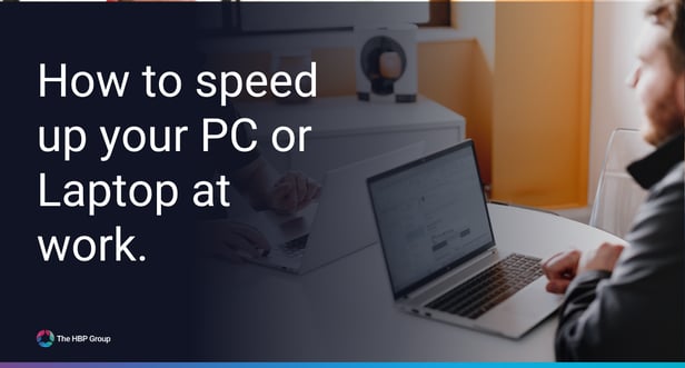 How To Speed Up A Slow PC or Laptop (At Work)