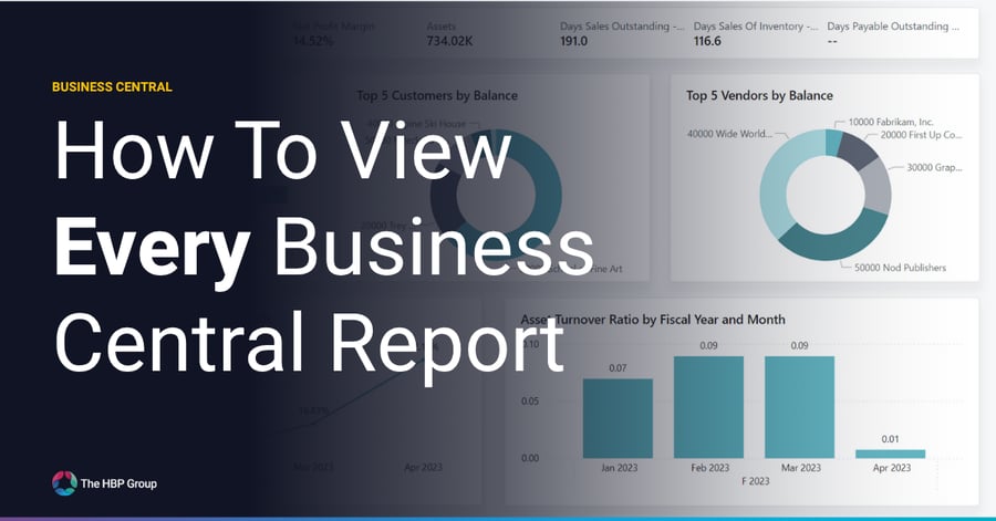 How To View Every Report in Business Central