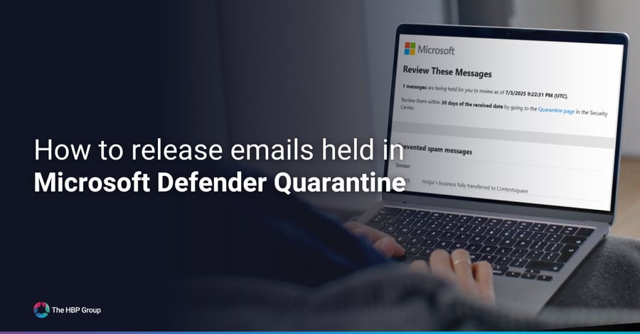 How to safely release emails held in Microsoft Defender Quarantine Article