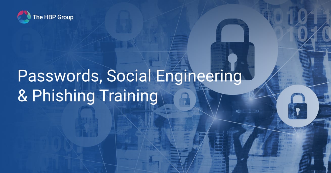 Passwords, Social Engineering & Phishing Training
