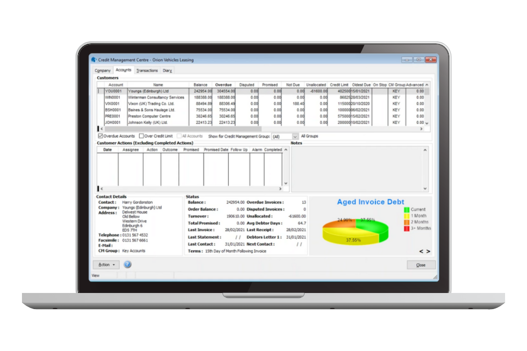 Pegasus Opera 3 ERP Software