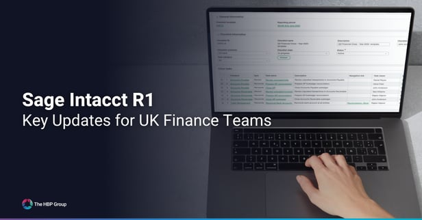 Sage Intacct R1 Key Updates for UK Finance Teams