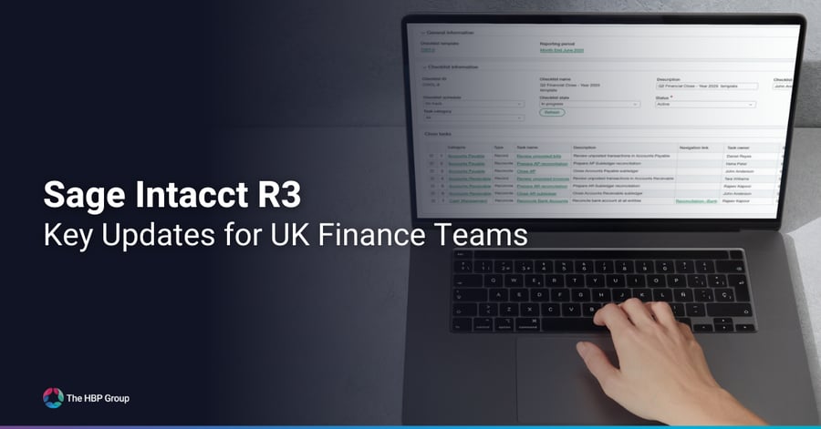 Sage Intacct R3 Key updates for UK Finance Teams Article Banner