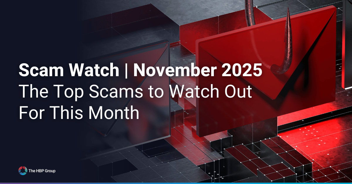 Scam Watch November 2025 banner highlighting the top scams to watch out for this month.