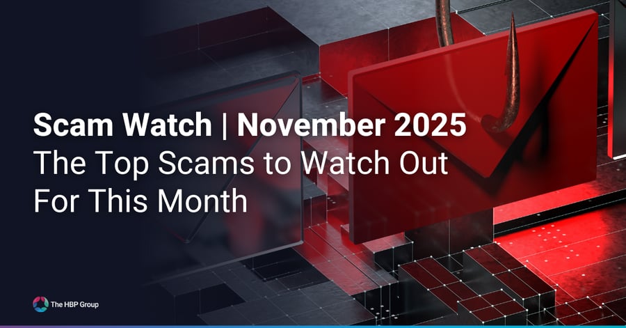 Scam Watch November 2025 banner highlighting the top scams to watch out for this month.