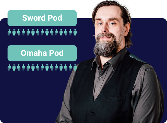 Sword & Oamaha Pods