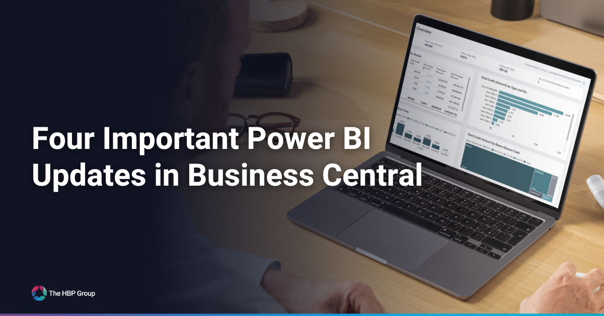 Four Important Power BI Updates in Business Central