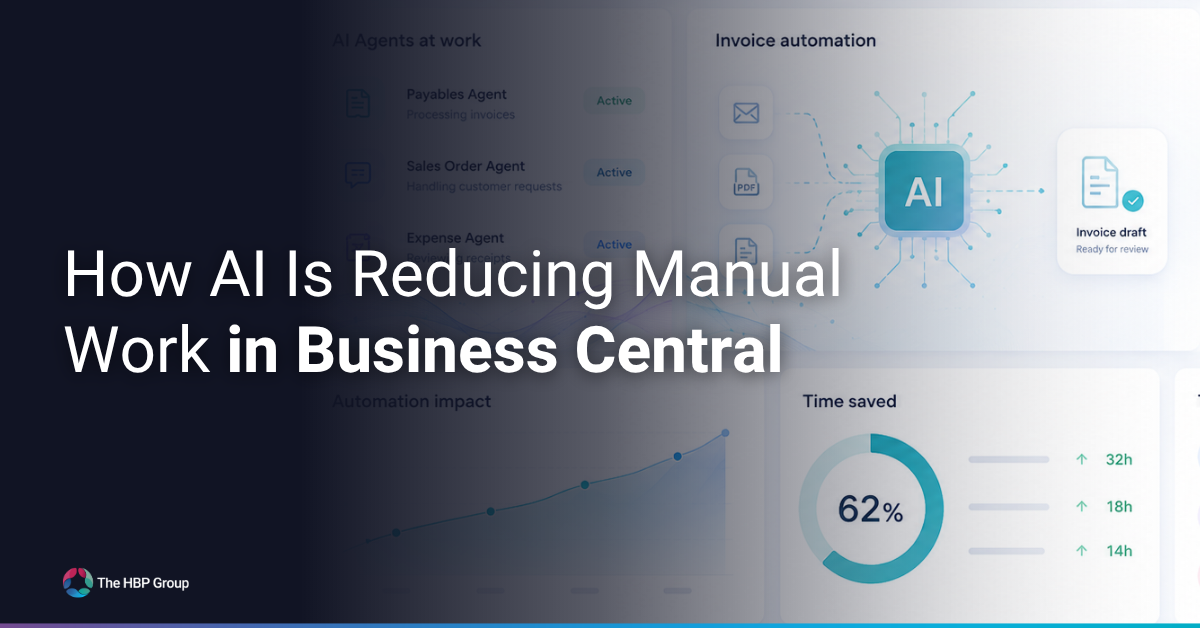 How AI Is Reducing Manual Work in Business Central