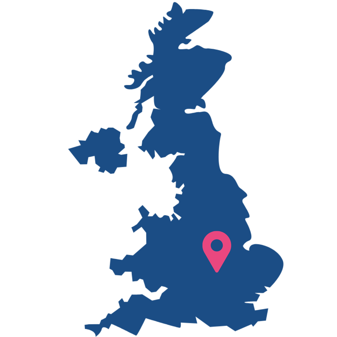 Location Map Corby