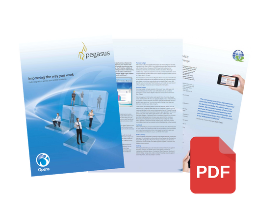 Pegasus Opera 3 Brochure