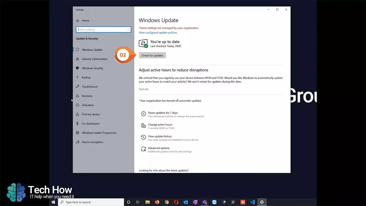 How To Run Windows Updates in Windows 10